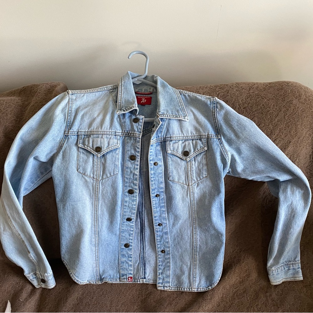 Miss Seventy 70 Light Blue Jean Jacket